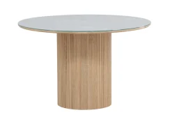 Fjôrd Ronde Eettafel Härön MDF Wit Ø120cm