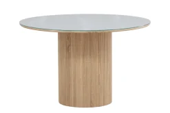 Fjôrd Ronde Eettafel Härön MDF Wit Ø120cm