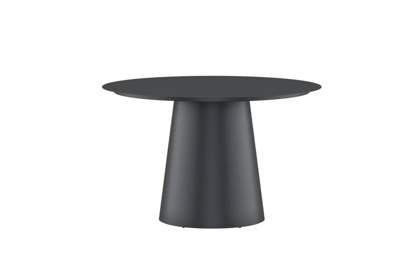Fjôrd Ronde Eettafel Lanzo Aluminium Zwart ø120cm