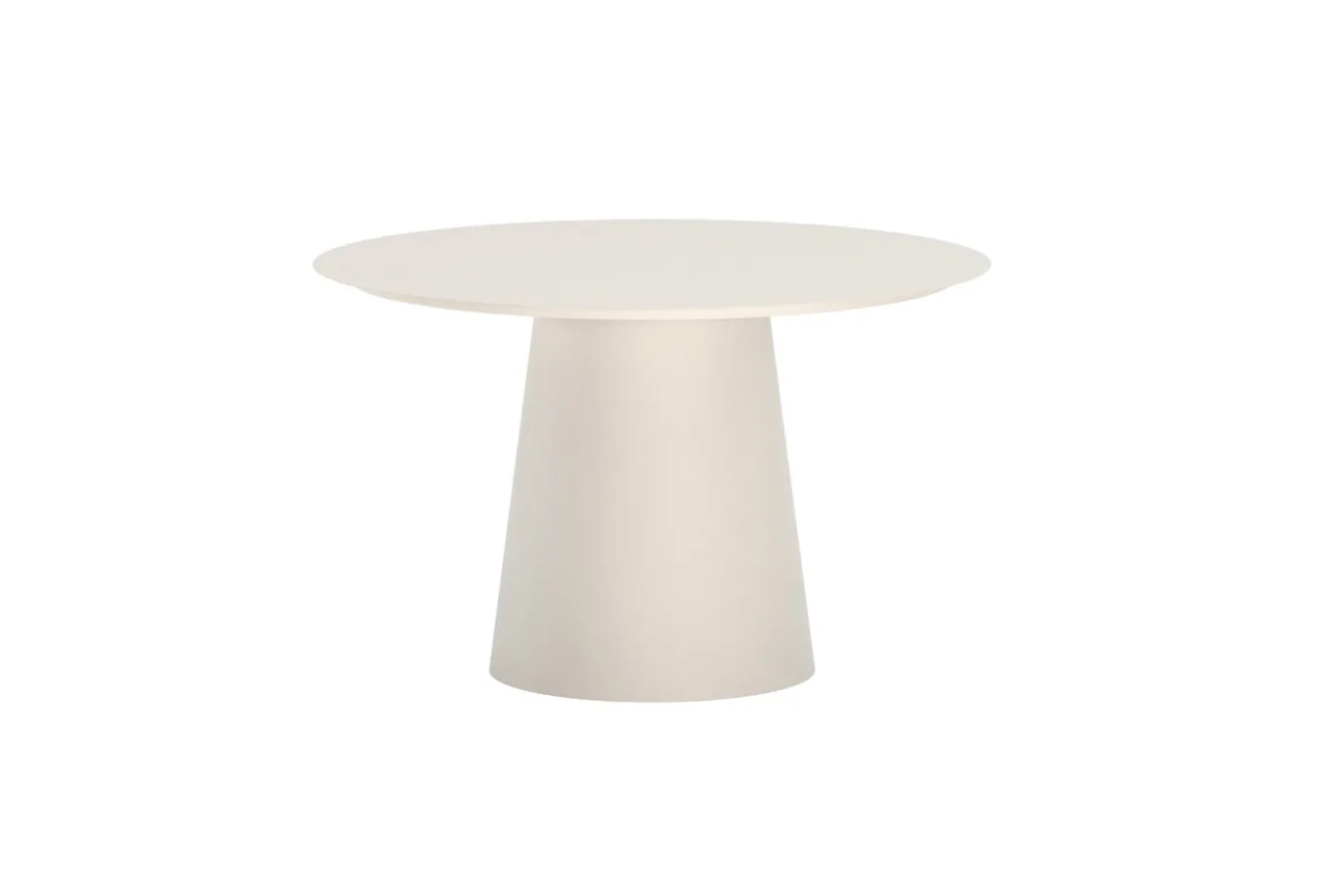 Fjôrd Ronde Eettafel Lanzo Aluminium Beige ø120cm