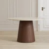 Fjôrd Ronde Eettafel Lanzo MDF Beige/Bruin ø120cm