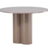 Fjôrd Ronde Eettafel Olivia MDF Donkerbruin Ø110cm