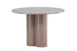 Fjôrd Ronde Eettafel Olivia MDF Donkerbruin Ø110cm