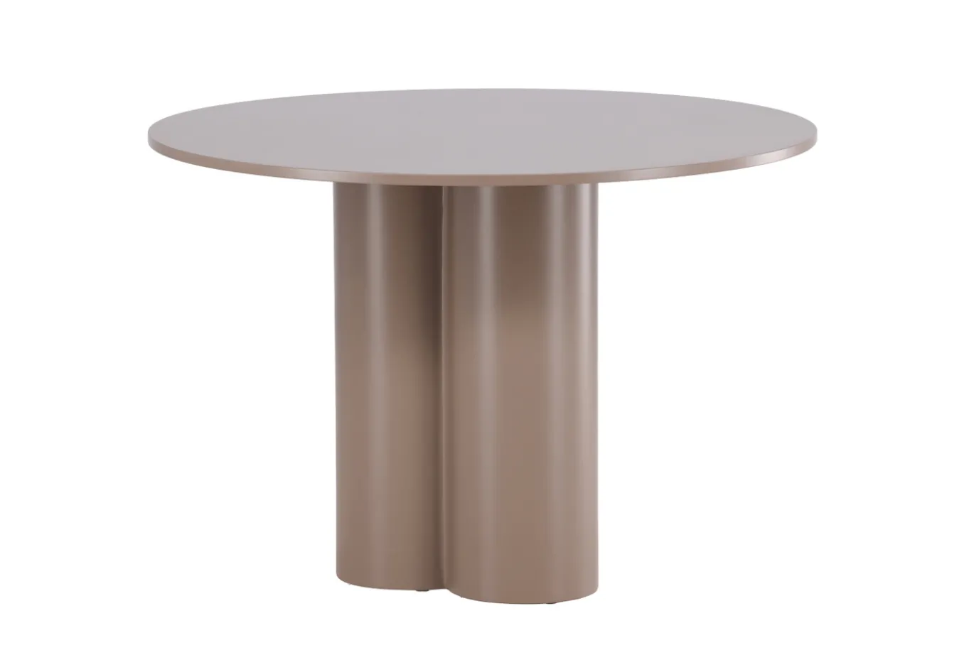 Fjôrd Ronde Eettafel Olivia MDF Donkerbruin Ø110cm