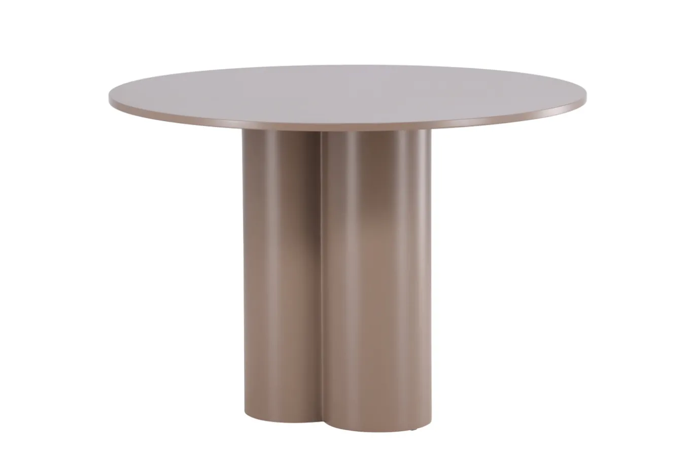 Fjôrd Ronde Eettafel Olivia MDF Donkerbruin Ø110cm