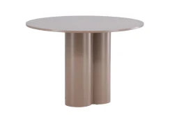 Fjôrd Ronde Eettafel Olivia MDF Donkerbruin Ø110cm