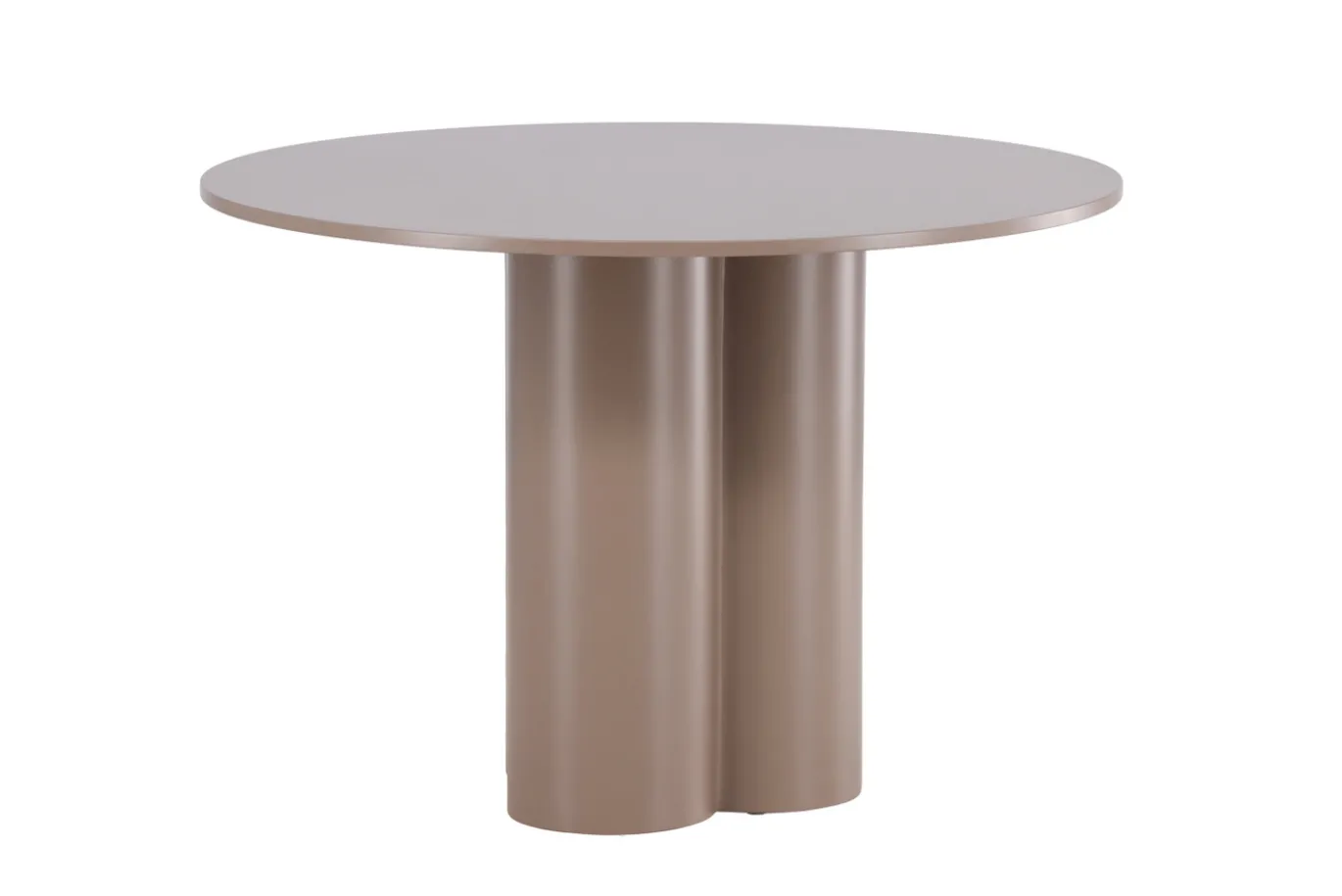 Fjôrd Ronde Eettafel Olivia MDF Donkerbruin Ø110cm