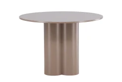 Fjôrd Ronde Eettafel Olivia MDF Donkerbruin Ø110cm