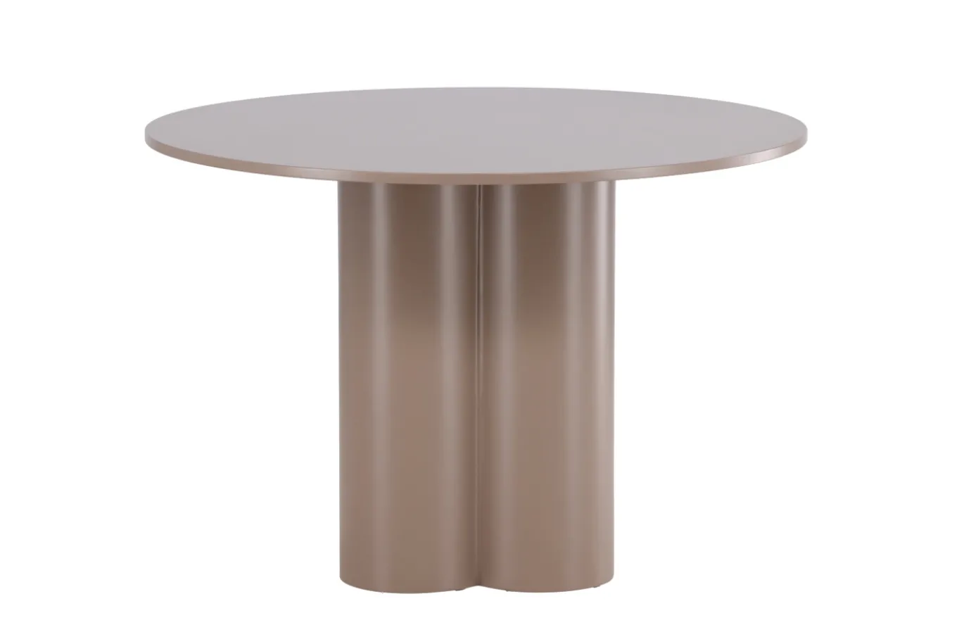 Fjôrd Ronde Eettafel Olivia MDF Donkerbruin Ø110cm