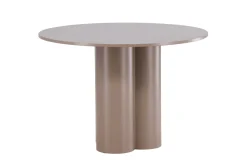 Fjôrd Ronde Eettafel Olivia MDF Donkerbruin Ø110cm