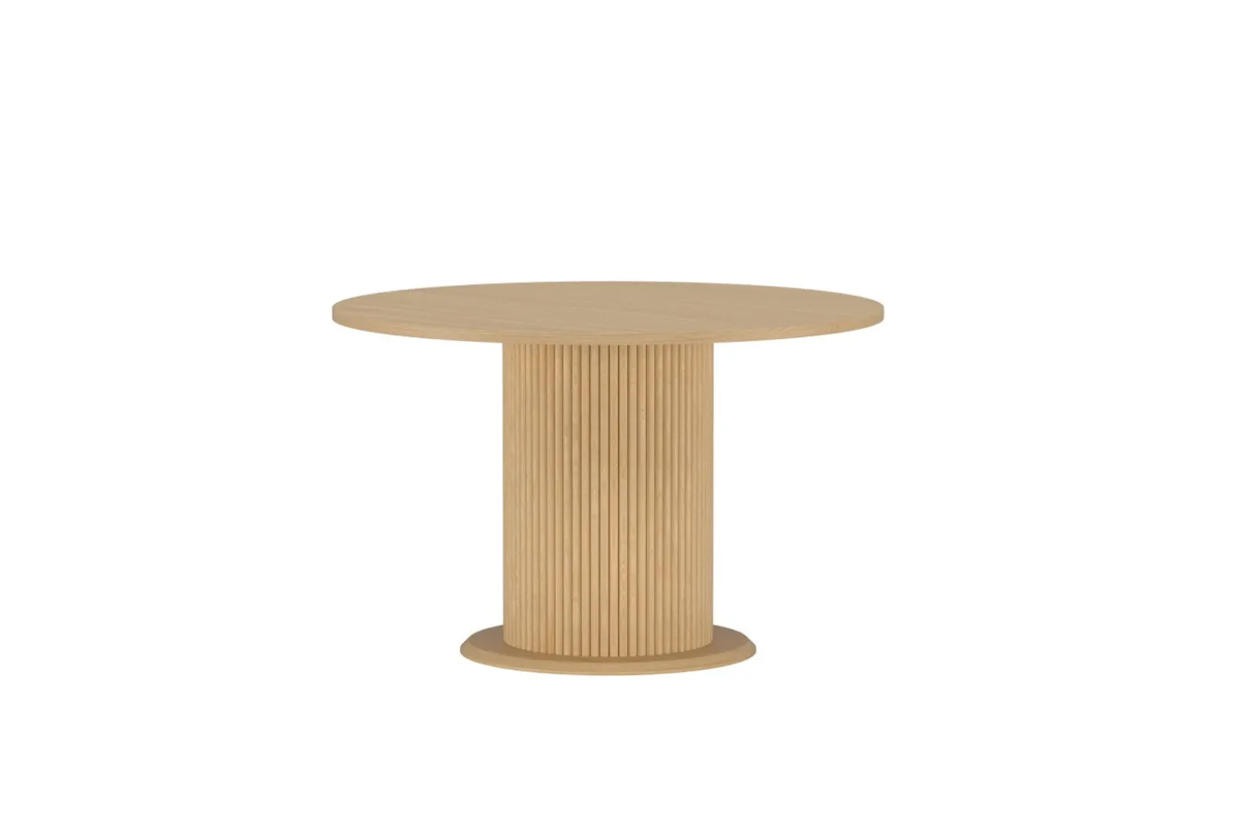 Fjôrd Ronde Eettafel Reko MDF Naturel ø120cm