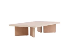 Fjôrd Salontafel Bassholmen Whitewash MDF