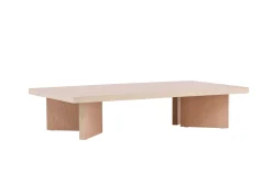 Fjôrd Salontafel Bassholmen Whitewash MDF