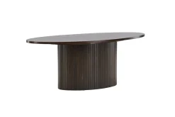 Fjôrd Salontafel Bianca Bruin Ovaal 120cm