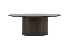Fjôrd Salontafel Bianca Bruin Ovaal 120cm