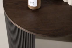 Fjôrd Salontafel Bristol Mokka Fineer Ø60cm