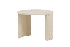 Fjôrd Salontafel Bristol Whitewash ⌀60cm