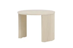 Fjôrd Salontafel Bristol Whitewash ⌀60cm