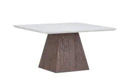 Fjôrd Salontafel Cael Lichtgrijs 80x80cm