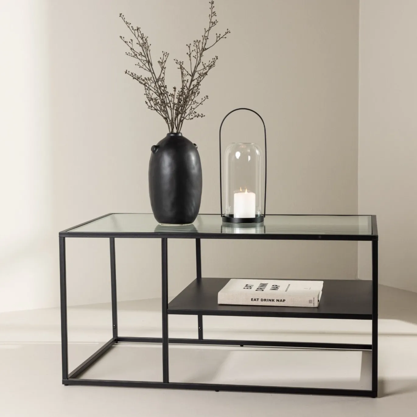 Fjôrd Salontafel Campinas Zwart