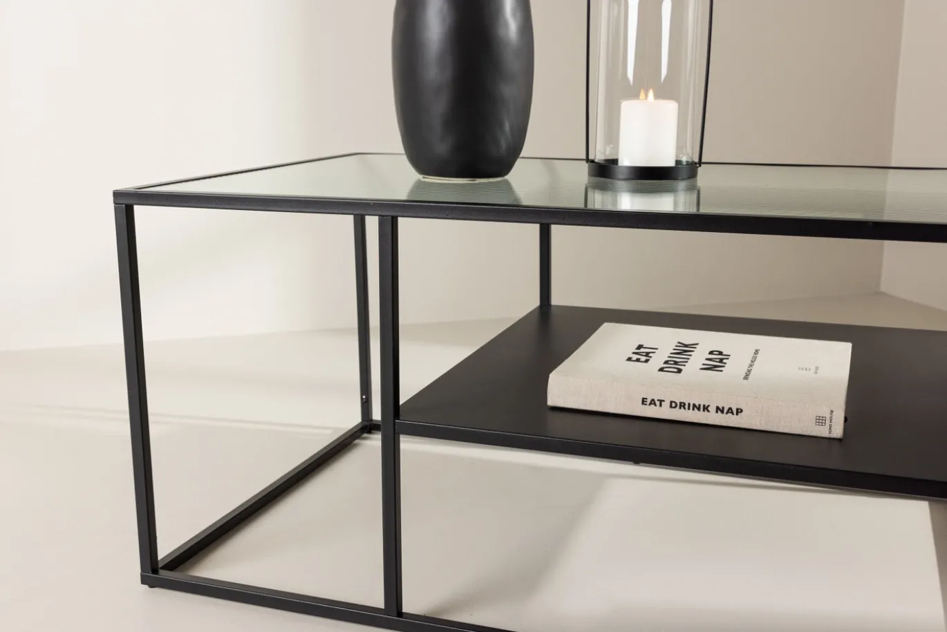 Fjôrd Salontafel Campinas Zwart