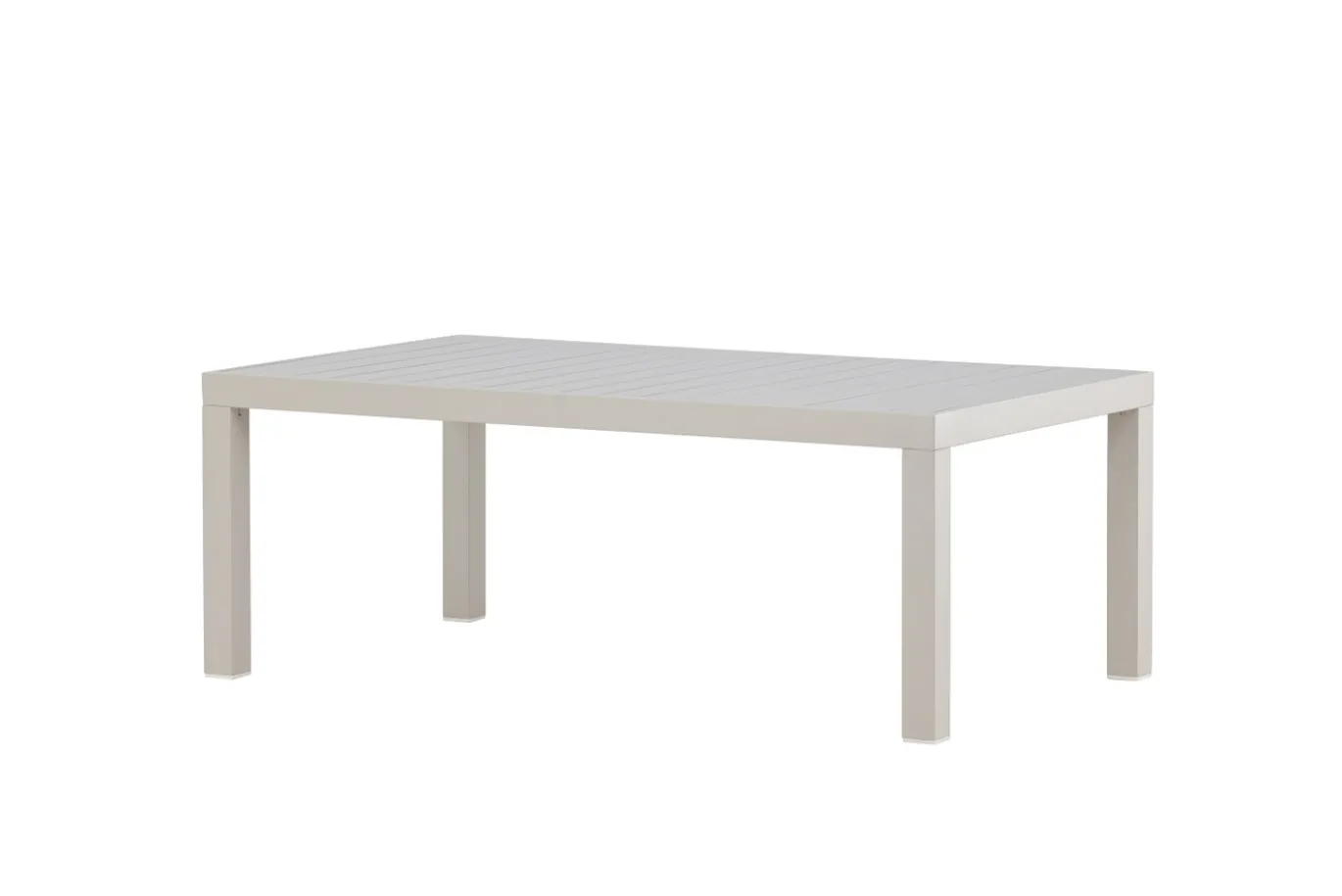 Fjôrd Salontafel Copacabana Aluminium Beige 120x70cm