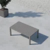 Fjôrd Salontafel Copacabana Aluminium Bruin 120x70cm