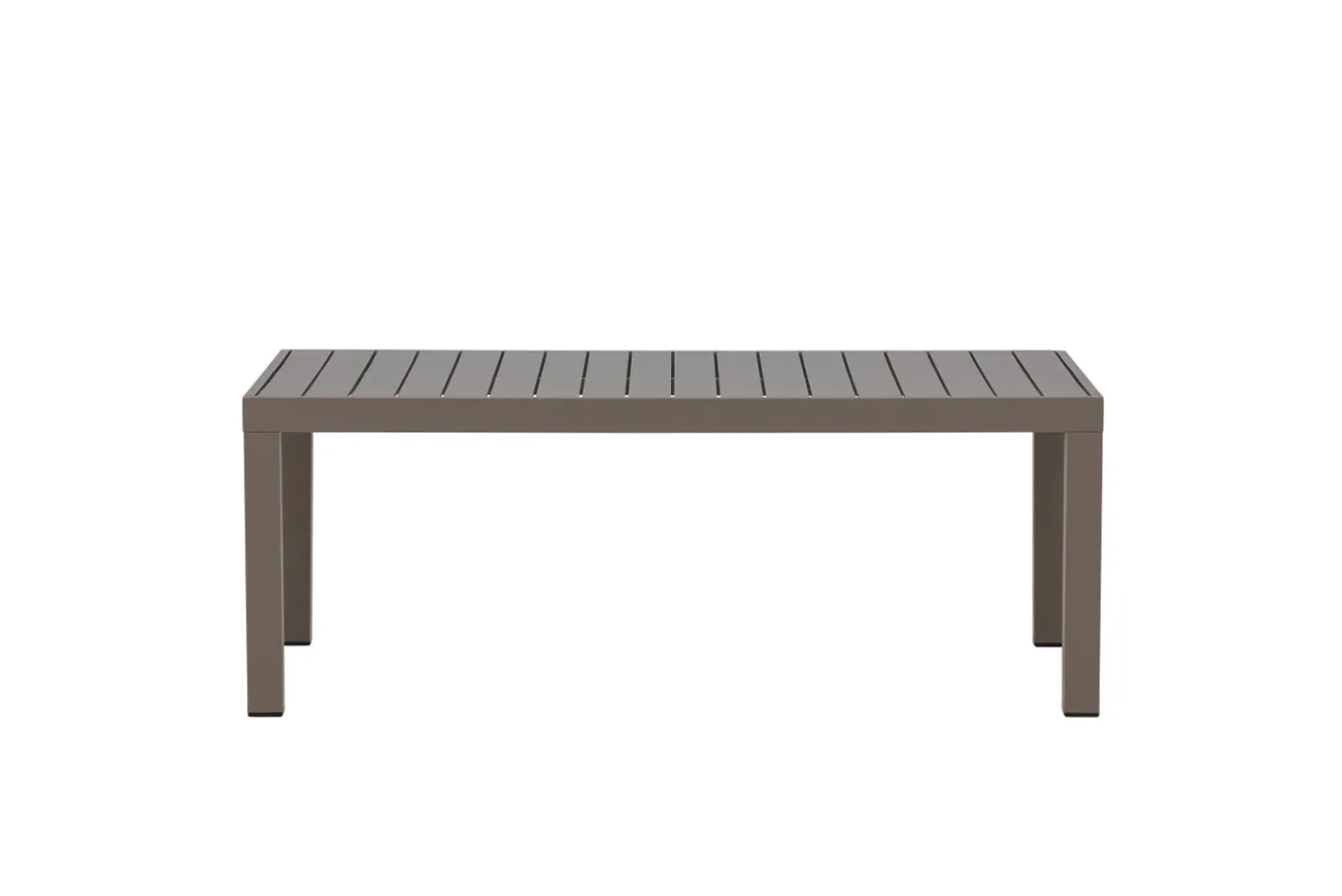 Fjôrd Salontafel Copacabana Aluminium Bruin 120x70cm