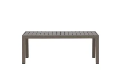 Fjôrd Salontafel Copacabana Aluminium Bruin 120x70cm