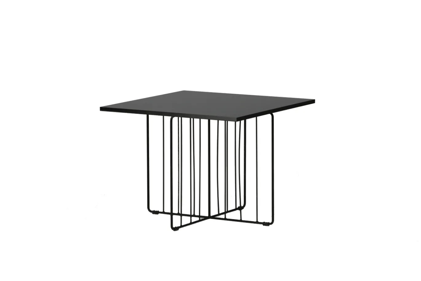 Fjôrd Salontafel Dayton Zwart 60x60cm