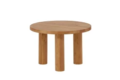 Fjôrd Salontafel Duxbury Naturel Rubberhout Ø60cm