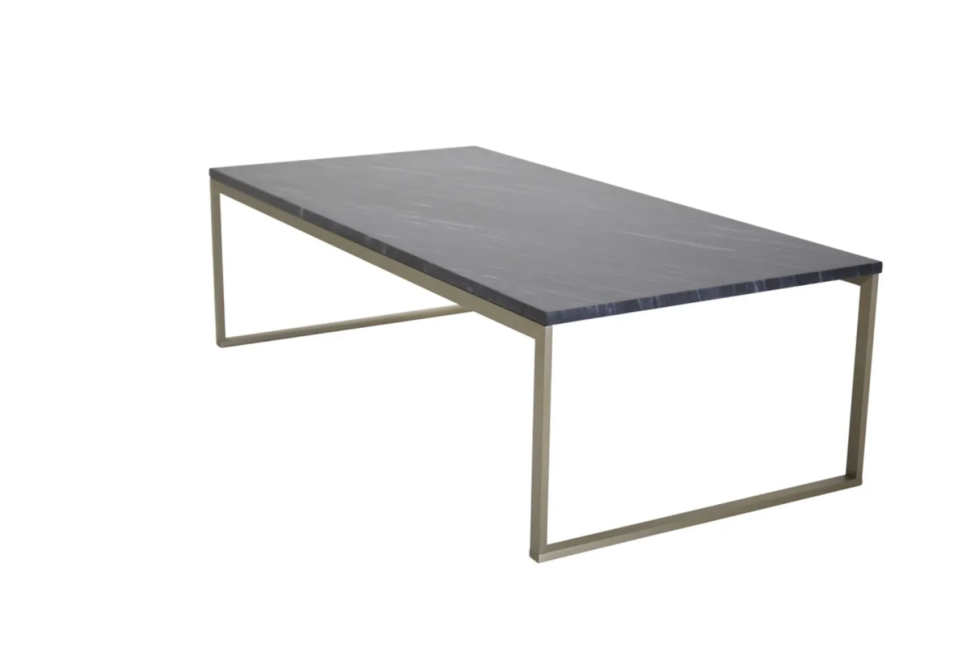 Fjôrd Salontafel Estelle Grijs Marmer Brass 120cm