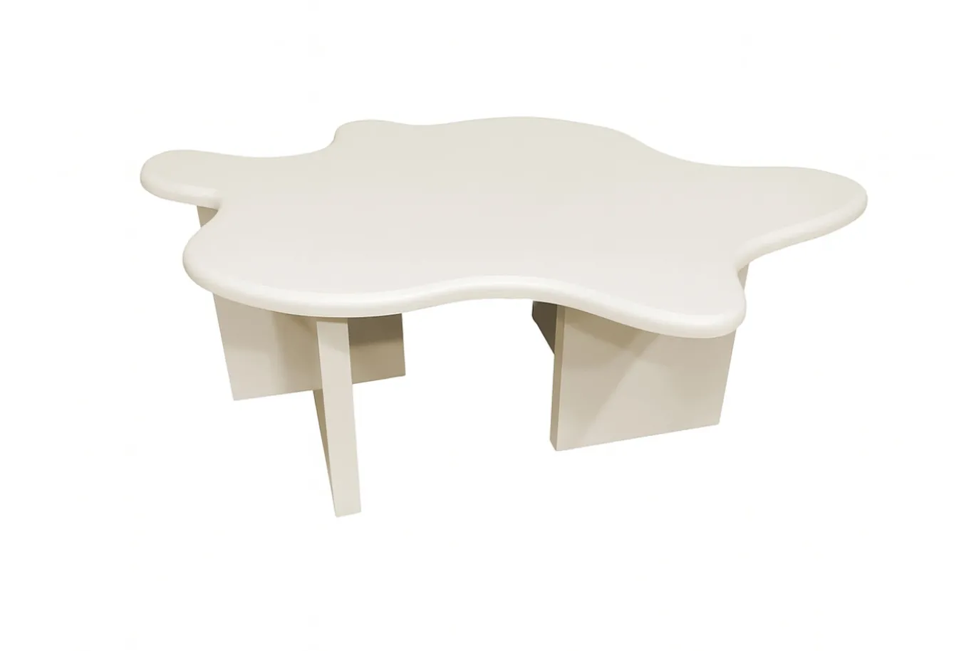 Fjôrd Salontafel Flower Beige 116x76cm