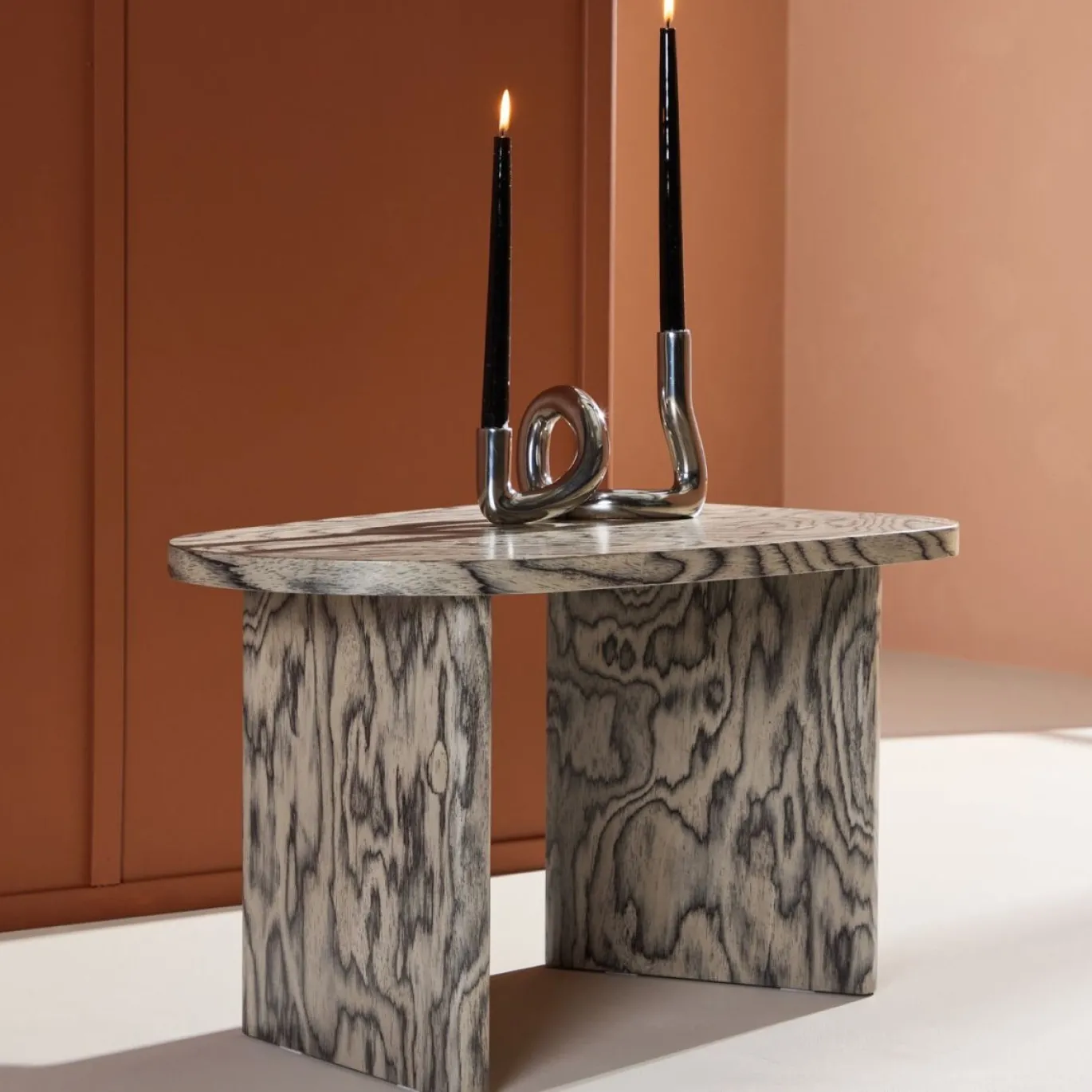 Fjôrd Salontafel Grönvik Grijs 70x45cm