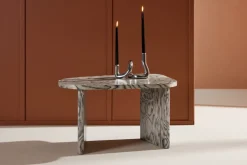 Fjôrd Salontafel Grönvik Grijs 70x45cm