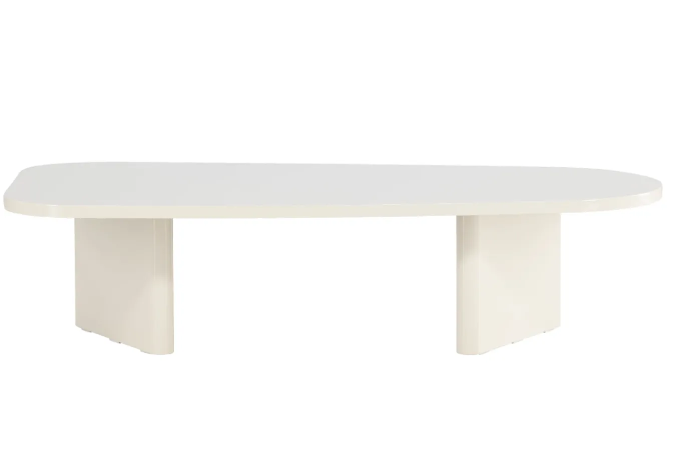 Fjôrd Salontafel Grönvik MDF Glanzend Beige 130cm
