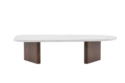 Fjôrd Salontafel Grönvik 130x65cm Mokka Betonlook