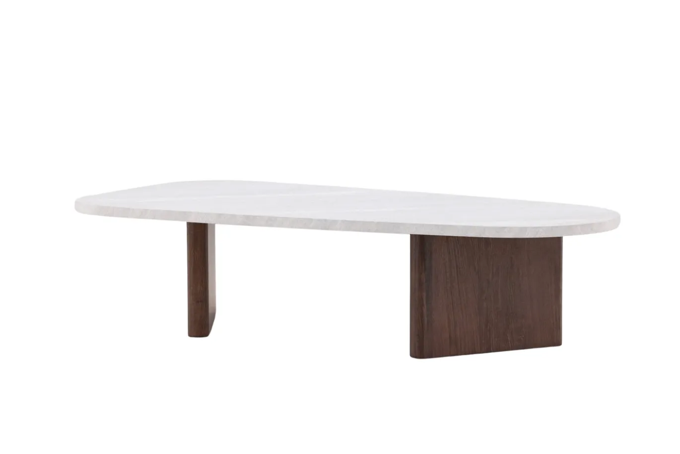 Fjôrd Salontafel Grönvik 130x65cm Mokka Betonlook