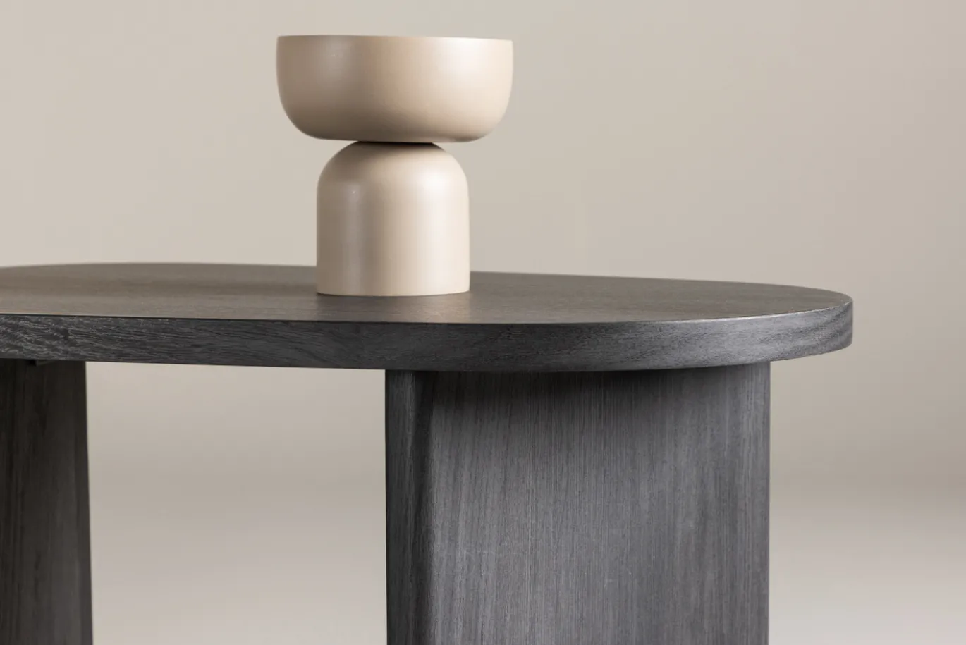 Fjôrd Salontafel Grönvik 70x45cm Zwart