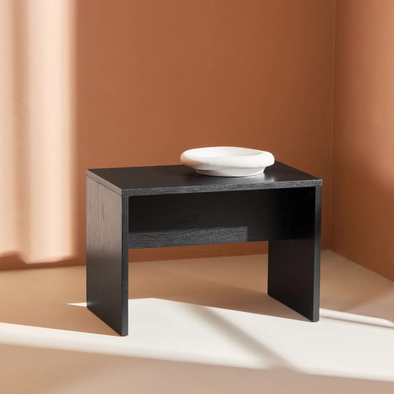 Fjôrd Salontafel Juni Zwart 58x35cm