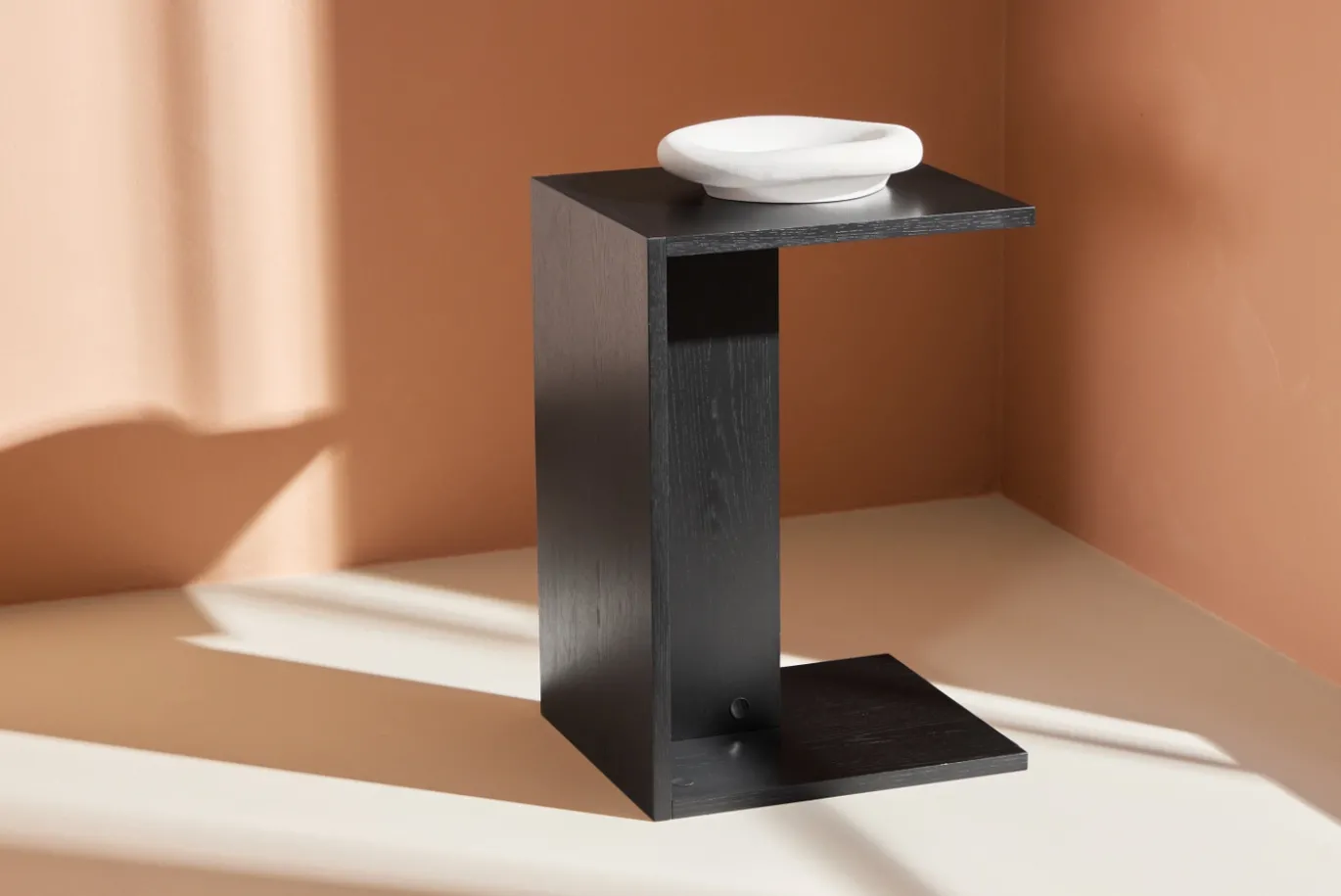 Fjôrd Salontafel Juni Zwart 58x35cm