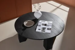 Fjôrd Salontafel Juno Zwart ⌀120cm