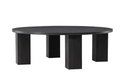 Fjôrd Salontafel Juno Zwart ⌀120cm