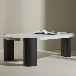 Fjôrd Salontafel Kres Beige 125x71cm