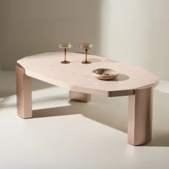 Fjôrd Salontafel Kres Roze 125x71cm