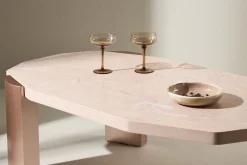Fjôrd Salontafel Kres Roze 125x71cm