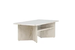 Fjôrd Salontafel Ålesund 120x60 Marmerlook Beige