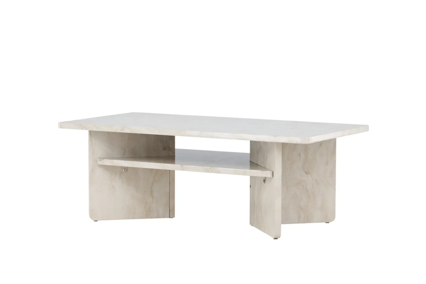Fjôrd Salontafel Ålesund 120x60 Marmerlook Beige