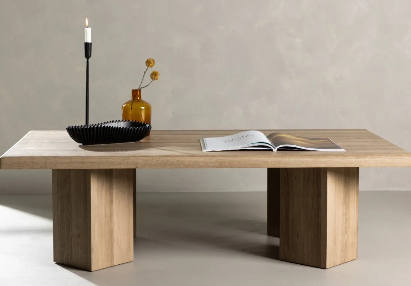 Fjôrd Salontafel Lillehammer Naturel Mdf Fineer