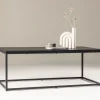 Fjôrd Salontafel Mallan 60x120cm Zwart